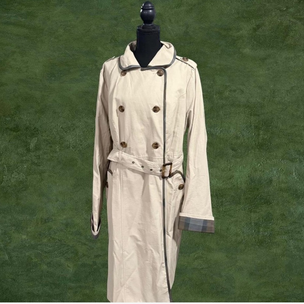 Torrid Beige Double-Breasted Trench Coat